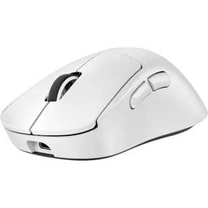 Logitech G PRO X SUPERLIGHT 2 DEX LIGHTSPEED Wireless Gaming Mouse 60g, 5 Programmable Buttons, 44k DPI Sensor, 8K Polling, USB-C Charging, White 910-007366