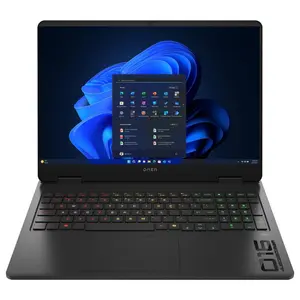 HP OMEN 16-AN0037WM Gaming Laptop Intel Core Ultra 7 255H 16GB DDR5 1TB PCIe Gen4 NVMe SSD NVIDIA GeForce RTX 5060 8GB 16” 2K IPS 165Hz Gaming Laptop Windows 11 Home Shadow Black