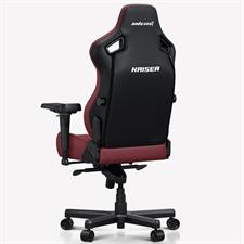 AndaSeat Kaiser 4 XL Ergonomic Gaming Chair Classic Maroon X-Large Gaming Chair Premium Leather Adjustable Lumbar Support 4D Armrests Reclining Office & Gaming Chair