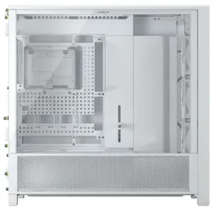 Corsair FRAME 5000D RS PC Case High-Airflow Mid-Tower ATX, 4x RS140 Fans, Triple 360mm Radiator Support, White