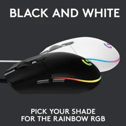 Logitech G102 Lightsync Gaming Mouse | White