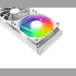 ID-Cooling Space SL360 XE Liquid Cooler 2.1 Inch LCD, Up To 350W TDP, 3x120mm Fans, White
