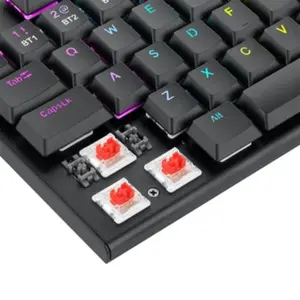 Redragon K618 HORUS PRO Wireless RGB Mechanical Keyboard - Black
