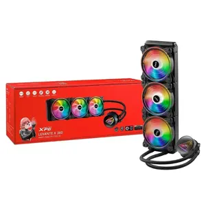 XPG Levante X 360 ARGB AIO Liquid CPU Cooler - Black