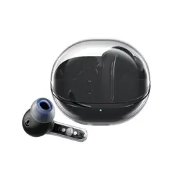 SOUNDPEATS CLEAR - CRYSTAL CLEAR SOUND WITH DUAL DYNAMIC TECH - Black