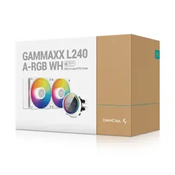 DeepCool Gammaxx L240 ARGB WH CPU Liquid Cooler