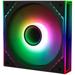 Thermalright TL-M12R-S 120mm ARGB PWM Reverse Airflow Case Fan Black