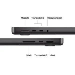 Apple MacBook Pro 14" M4 Pro Chip Laptop – 24GB Unified RAM 512GB SSD 16-Core GPU Liquid Retina XDR Display Space Black MX2H3