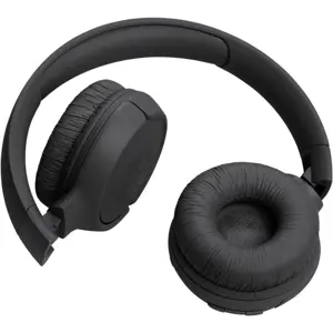 JBL Tune 520BT Wireless On-Ear Headphones, JBL Pure Bass Sound, Bluetooth 5.3 and Hands-Free Calls - Black - JBLT520BTBLK