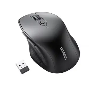 UGREEN 90395 ERGONOMIC BT And W/L MOUSE BLACK