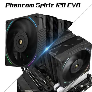 Thermalright Phantom Spirit 120 EVO CPU Air Cooler, 7 Heat Pipes CPU Cooler, Dual 120mm TL-K12 PWM Fans, AGHP 4.0 Technology, S-FDB Bearing, for AMD AM4 AM5 & Intel 1851/1700/1150/1151/1200, PC Cooler