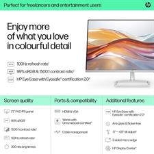 HP Series 5 527sf 27" FHD IPS Monitor - 100Hz 3-Sided Micro-Edge