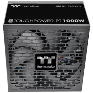 Thermaltake Toughpower PT 1000W 80 Plus Platinum Fully Modular Power Supply ATX 3.1 for High-End Gaming & Workstation PCs
