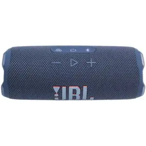 JBL Flip 7 Portable Bluetooth Speaker Blue JBLFLIP7BLU, AI Sound Boost, 25W Woofer, 10W Tweeter, Up To 16 Hours Playtime, Auracast Multi-Speaker