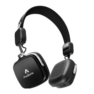 Audionic HAMMER 110 Ultra Headset - Leather Black