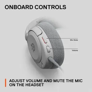 SteelSeries Arctis Nova 1P Multi-System Wired Gaming Headset - 61612 - White