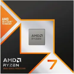 AMD Ryzen 7 9800X3D 8-Core 16-Thread Up to 5.2GHz Zen 5 3D V-Cache AM5 Gaming Processor – Box Pack