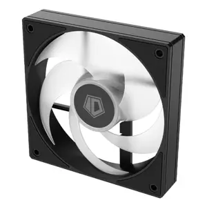 ID-Cooling AS-120-ARGB-K Single 120mm Case Fan, 58CFM, 1.94mmH2O, 27.2dB(A)Max, Female/Male Connector - Black