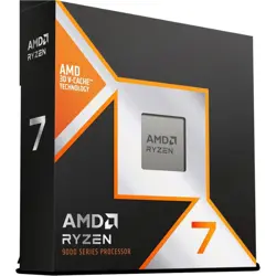 AMD Ryzen 7 9800X3D 8-Core 16-Thread Up to 5.2GHz Zen 5 3D V-Cache AM5 Gaming Processor – Box Pack