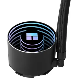 Thermalright Frozen Notte 360 BLACK ARGB V2 Liquid CPU Cooler, 360mm Radiator, 3x120mm Fans