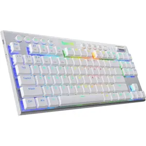 Redragon K621 Horus Pro TKL Wireless RGB Mechanical Gaming Keyboard - White
