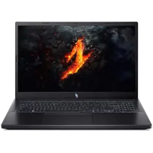 Acer Nitro V15 Gaming Laptop – Intel Core i9-13900H, NVIDIA GeForce RTX 5050 8GB, 16GB DDR5 RAM, 512GB SSD, 15.6” FHD 165Hz IPS Display, RGB Backlit Keyboard, DOS, Obsidian Black