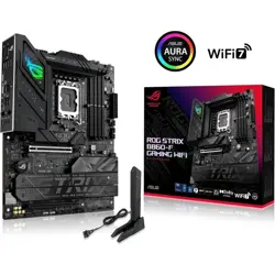 ASUS TUF Gaming B850M-Plus WiFi AMD AM5 mATX Motherboard – 14+2+1 80A Power Stages, DDR5, PCIe 5.0, WiFi 6E, 3x M.2, USB 20Gbps Type-C, BIOS Flashback