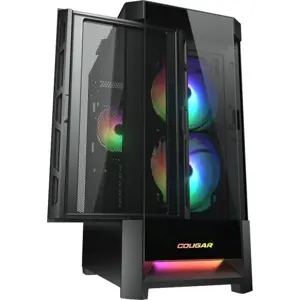 Cougar DuoFace RGB Mid Tower ATX Gaming Case Black