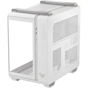ASUS TUF Gaming GT502 Horizon ATX Mid-Tower Case White Panoramic Tempered Glass