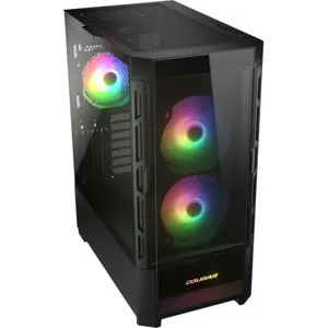 Cougar DuoFace RGB Mid Tower ATX Gaming Case Black