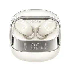 Joyroom JR-DB2 True Wireless Earbuds With Digital Screen - Black / White