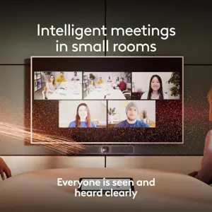 Logitech MeetUp 2 All-in-One USB Conference Room Camera with AI Features