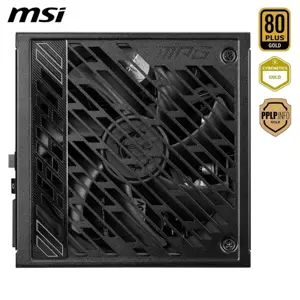 MSI MPG A1000GS PCIe5 Fully Modular Gaming 1000W Power Supply, 80 PLUS Gold, Dual 12V-2x6 Cables, Server-Grade 105C Capacitors, ATX 3.1 and PCIe 5.1 Ready, Low-Noise