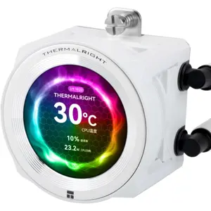 Thermalright TR 360 Core Vision LCD ARGB White 360mm AIO Liquid CPU Cooler