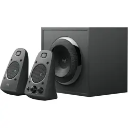 Logitech Z625 Powerful THX Certified 2.1 Speaker System with Optical Input, Black