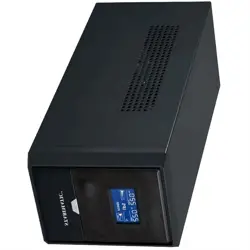 Stabimatic Gemini UPS 1250VA Line Interactive UPS with Built-in AVR – Reliable Backup Power for PC, Router, CCTV & Home Office Equipment