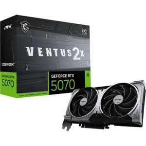 MSI GeForce RTX 5070 12GB VENTUS 2X OC Graphics Card
