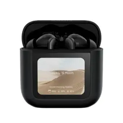Zero Display Earbuds - Metallic Black