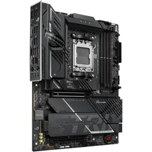 ASUS ROG Strix X870E-H Gaming WiFi7 AMD AM5 ATX Motherboard – 16+2+1 80A Power Stages, DDR5, 4x M.2, PCIe 5.0, Dual USB4, USB 10Gbps Type-C