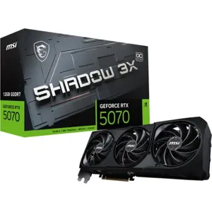 MSI GeForce RTX 5070 12GB SHADOW 3X OC Graphics Card