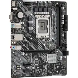 ASRock H610M-HDV/M.2 DDR4 Intel H610 Series CPU (LGA1700) Compatible H610 MicroATX Motherboard