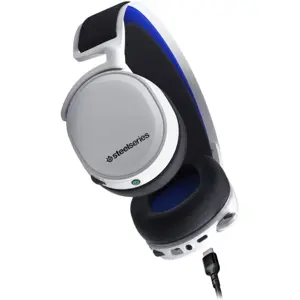 SteelSeries Arctis 7P+ Wireless Gaming Headset 7P Plus - PlayStation 5, PlayStation 4, PC, Android, Switch - White