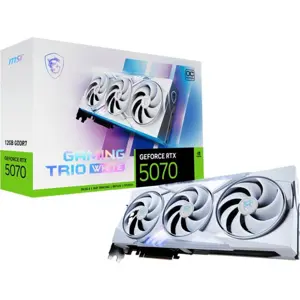 MSI GeForce RTX 5070 12G GAMING TRIO OC WHITE Graphics Card