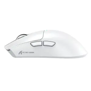 ATTACK SHARK X11 Wireless Gaming Mouse with Charging Dock – White / Red / Black