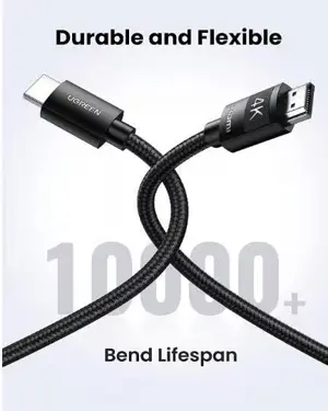 UGREEN 40101 4K HDMI Male to Male Cable Braided 2M