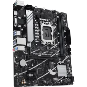ASUS Prime B760M-K Intel B760 LGA 1700 mATX Motherboard DDR5 – Aura Sync, Advanced AI PC Ready