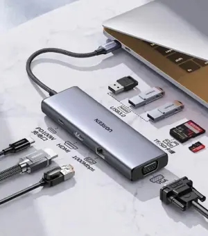 UGREEN 15600 9-In-1 USB-C Multifunctional Docking Station With 4K