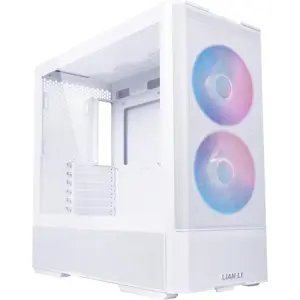 Lian Li Lancool 207 Compact ATX RGB Gaming Case Tempered Glass White