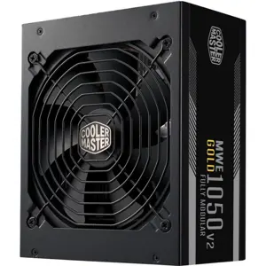 Cooler Master MWE Gold 1050 V2 Power Supply, Fully Modular ATX 3.0, 80 PLUS Gold, 140mm Silent Fan