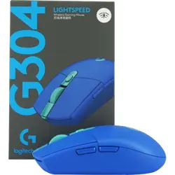 Logitech G304 LIGHTSPEED Wireless Gaming Mouse, HERO Sensor 200-12,000 DPI, 6 Buttons, Blue